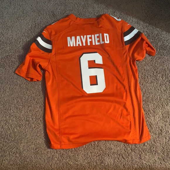 Large Nike Cleveland Browns Baker Mayfield Jersey - Picture 2 of 2